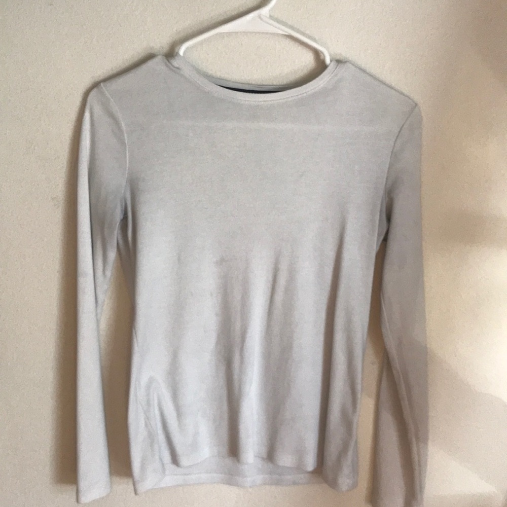 Block Color Long-Sleeve Accent Tee